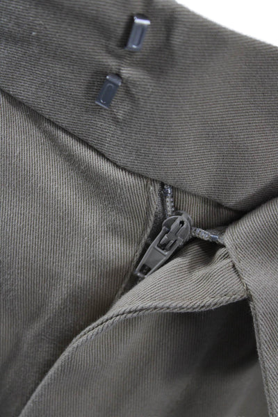 Zara Mens Chino Pants Beige Cotton Zip Inseam 27 Size 31