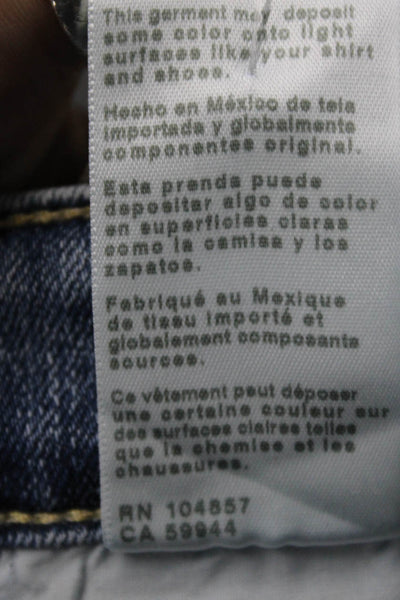 AG Adriano Goldschmied Women Skinny Jeans High Rise Blue Inseam 26 Size 25
