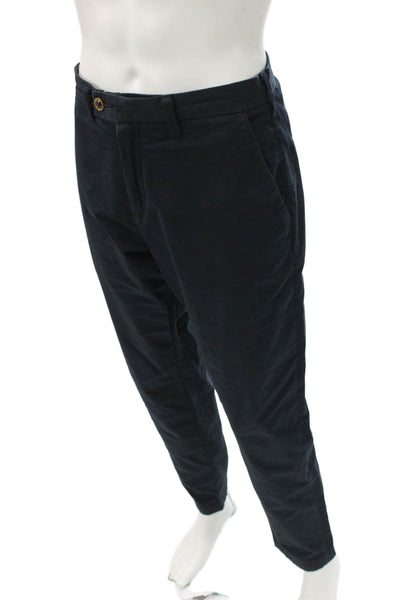 Ted Baker London Men Chino Pants Blue 97% Cotton Size 34