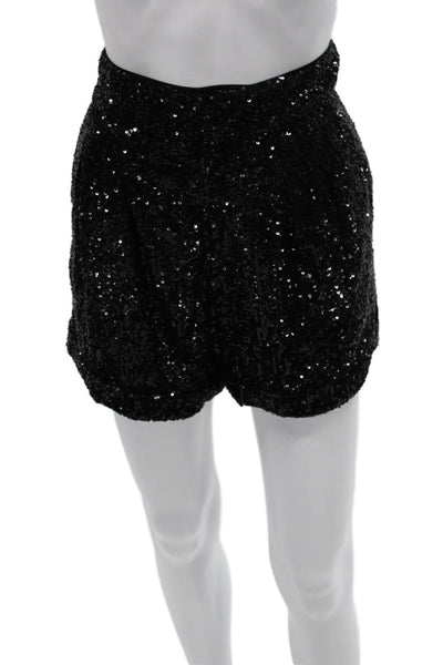 Generation Love Womens Hot Pants Black Polyester Size S