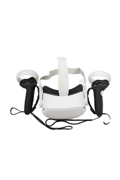 Oculus Unisex Adults Meta Virtual Reality Headset With Controllers Light Gray