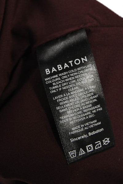 Babaton Womens Basic Sleeveless Round Neck Red Tank Size S