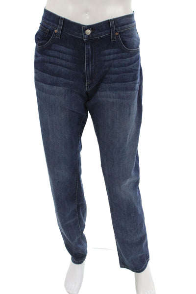 Joes Mens Straight Jeans Blue Cotton Size 34