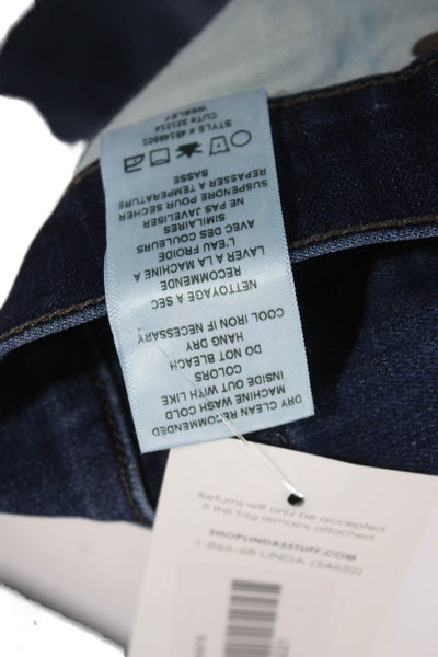 Joes Mens Straight Jeans Blue Cotton Size 34