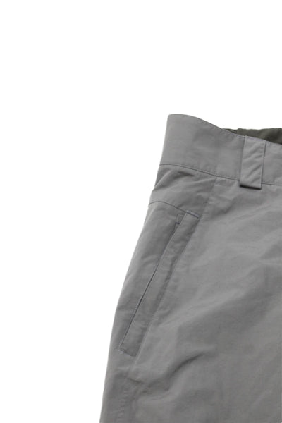 Burton Unisex Adults Snow Pants Gray Nylon Button Size S
