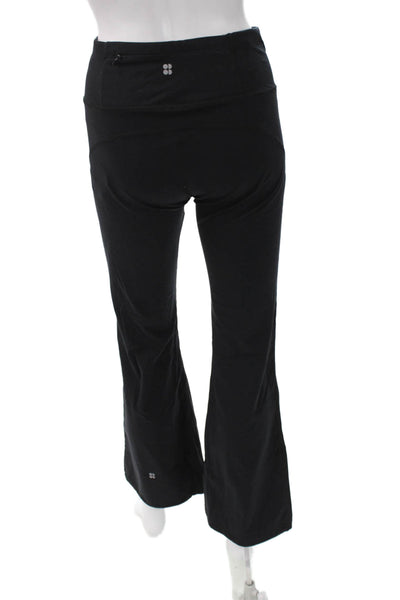 Sweaty Betty Womens Cropped Leggings Black Polyester Blend Size S