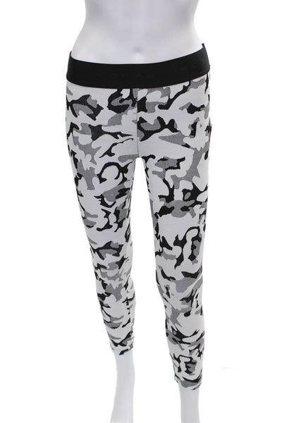 Koral Womens Compression Leggings Multicolor Camouflage Size S