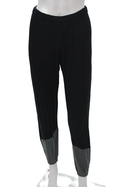 Michael Lauren Womens Jogger Pants Black Cotton Blend Size XS