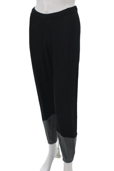 Michael Lauren Womens Jogger Pants Black Cotton Blend Size XS