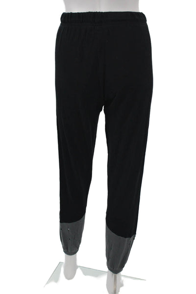 Michael Lauren Womens Jogger Pants Black Cotton Blend Size XS