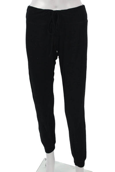 Beyond Yoga Women Black Modal Drawstring Jogger Pants Size XS