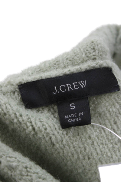 J Crew Women Pullover Sweater Cashmere Green Size S