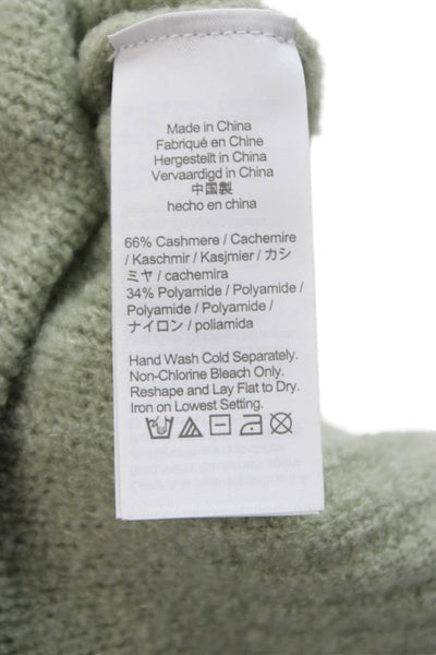 J Crew Women Pullover Sweater Cashmere Green Size S