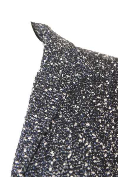 Lafayette 148 New York Womens Tweed Multicolor Basic Jacket Long Sleeve Size 14