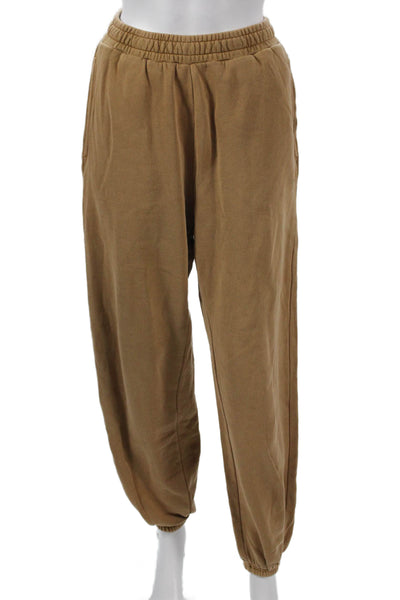 Ksubi Unisex Adults Brown Cotton Jogger Pants Pull On Size S