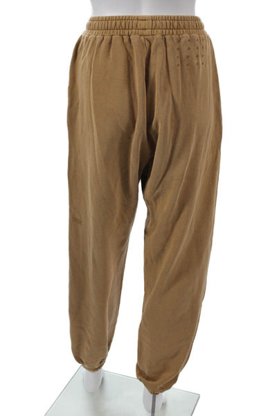 Ksubi Unisex Adults Brown Cotton Jogger Pants Pull On Size S