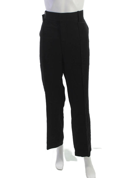 Vince Womens Ankle Pants Black Zip Size 14