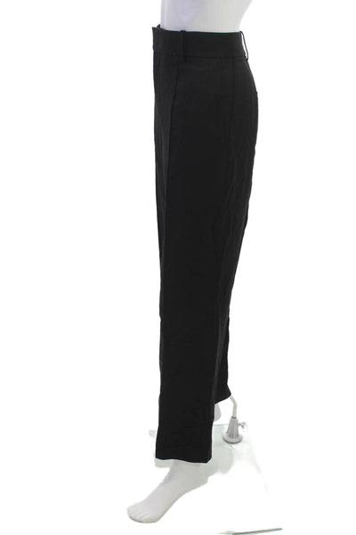 Vince Womens Ankle Pants Black Zip Size 14