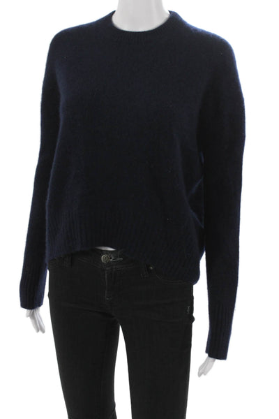 Banana Republic Womens Cashmere Crew Neck Pullover Sweater Blue Size XS