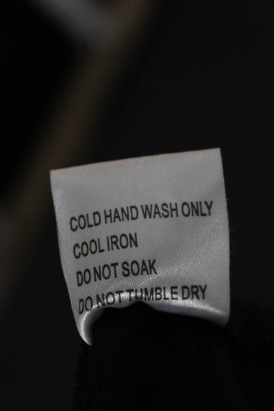 LF Unisex Adults Anorak Black Zip Polyester Long Sleeve Size S