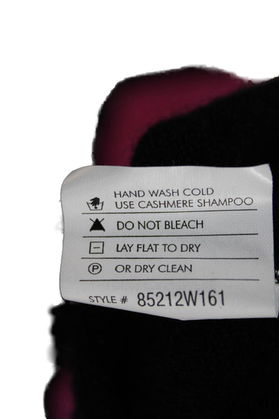 Repeat Womens Cashmere Tunic Sweater Black Mock Neck Long Sleeve Size M