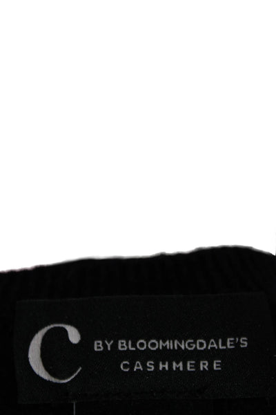 C by Bloomingdales Women Pullover Cashmere Crew Neck Blue Size M