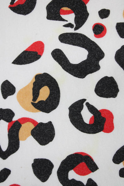 Ted Baker London Girls Animal Print Short Sleeve T-Shirt Top White Size 3