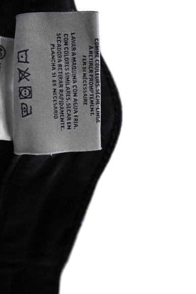 AG Adriano Goldschmied Womens Skinny Black Mid Rise Jeans Size 28