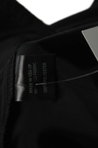 Drew Women Sweatpants Black Polyester Pull On Inseam 24 Size M