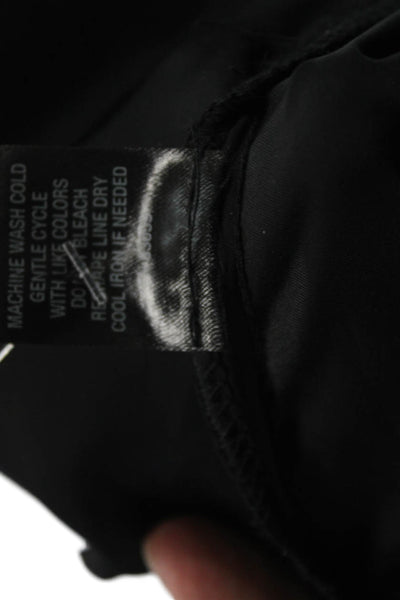 Drew Women Sweatpants Black Polyester Pull On Inseam 24 Size M