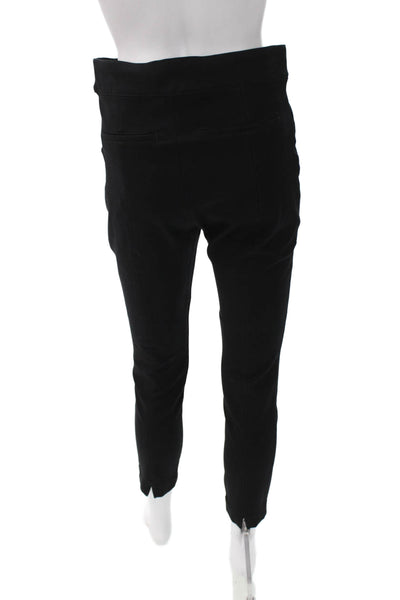 Spanx Women Black Ankle Leggings Rayon Size M