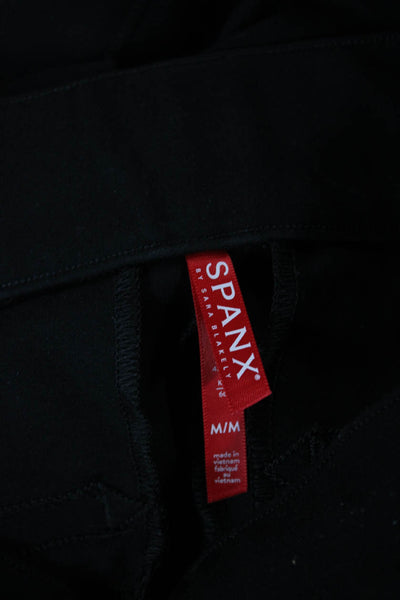 Spanx Women Black Ankle Leggings Rayon Size M