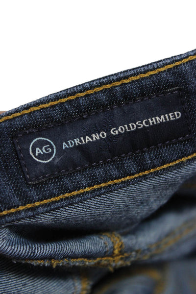 AG Adriano Goldschmied Women Skinny Jeans Blue Cotton Blend Size 26