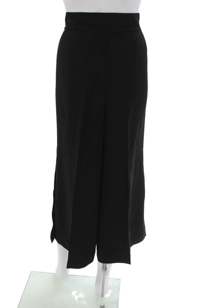 Lafayette 148 New York Women Cropped Black Pants Size 12