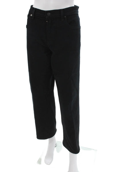 Citizens of Humanity Unisex Adults Straight Jeans Black Size 34