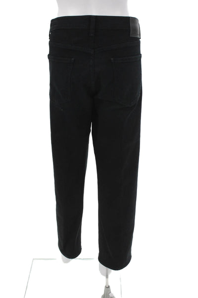 Citizens of Humanity Unisex Adults Straight Jeans Black Size 34