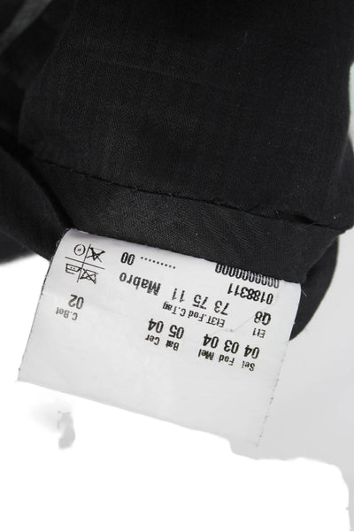 Boyds Mens Dress Pants Gray Wool Button Size 50