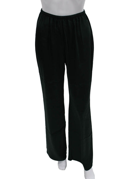 Ser.O.Ya Womens Dress Pants Green Polyester Pull On Size S
