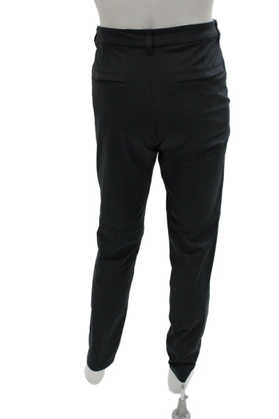 Lululemon Mens Tapered Pants Black Polyester Blend Button Size 32