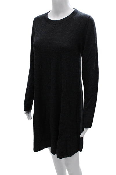 Repeat Womens Sweater Dress Gray Wool Long Sleeve Size XS
