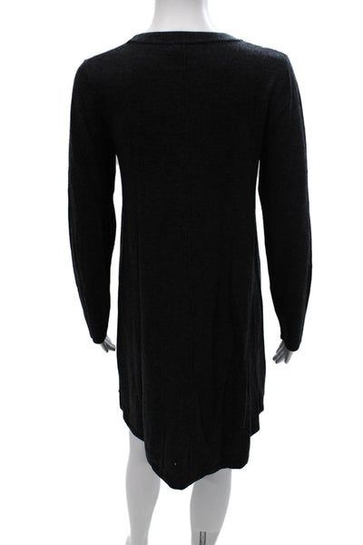Repeat Womens Sweater Dress Gray Wool Long Sleeve Size XS