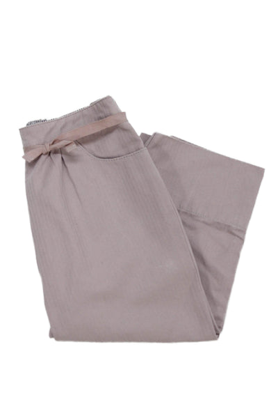 Bonpoint Girls Cotton Tie Detail Casual Pants Pink Size 18 Months