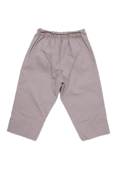 Bonpoint Girls Cotton Tie Detail Casual Pants Pink Size 18 Months