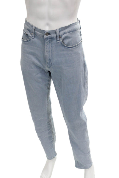Rag & Bone Mens Slim Jeans Blue Cotton Button Fly Size 34
