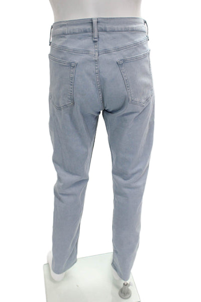 Rag & Bone Mens Slim Jeans Blue Cotton Button Fly Size 34