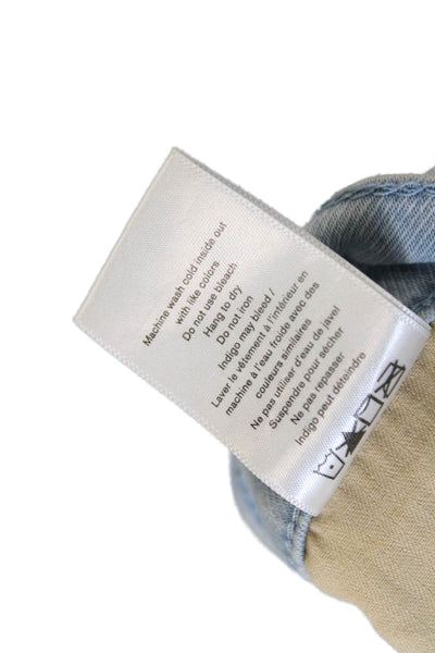 Rag & Bone Mens Slim Jeans Blue Cotton Button Fly Size 34