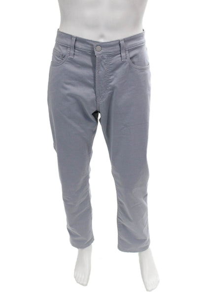 AG Mens Chino Pants Gray Cotton Size 34