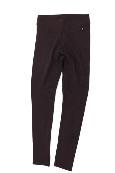 Zara Childrens Girls Pull On Leggings Brown Cotton Size 11-12