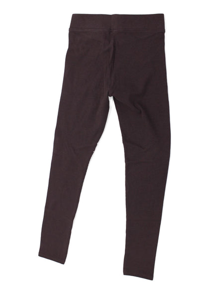 Zara Childrens Girls Pull On Leggings Brown Cotton Size 11-12