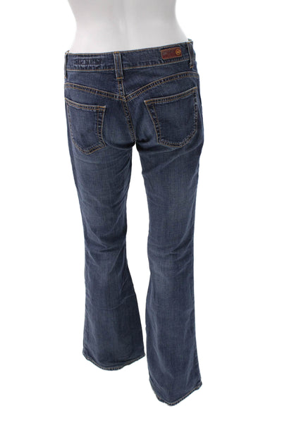 AG Womens Bootcut Mid Rise Jeans Blue Size 27